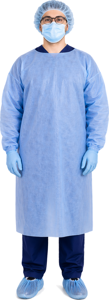 NYES Disposable Surgical Gowns, Level 3, Reinforced (Sterile)