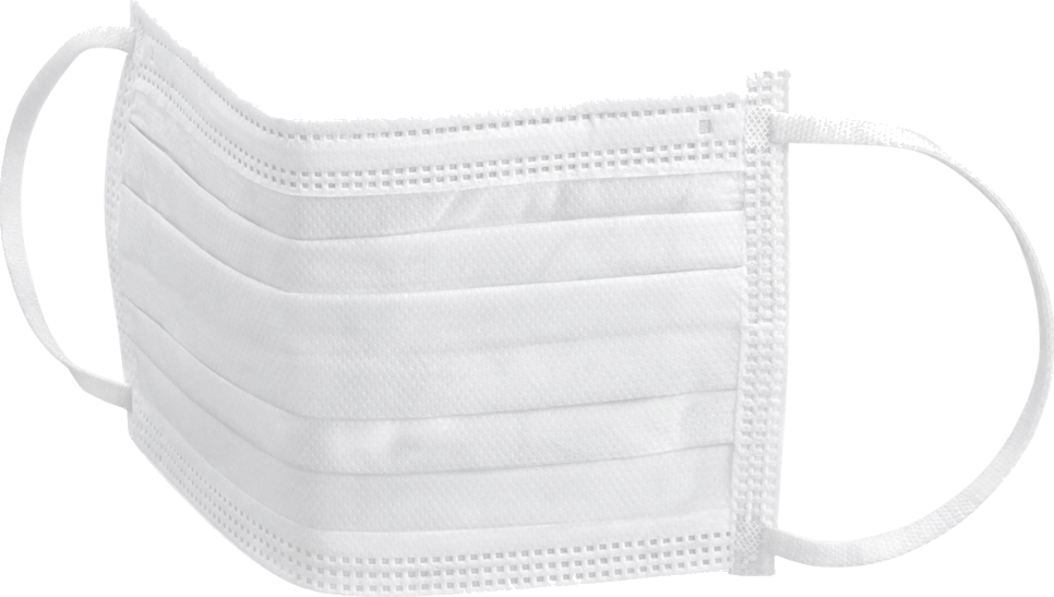 NYES Procedure Masks, Level 3, Adult-Elongated (White)