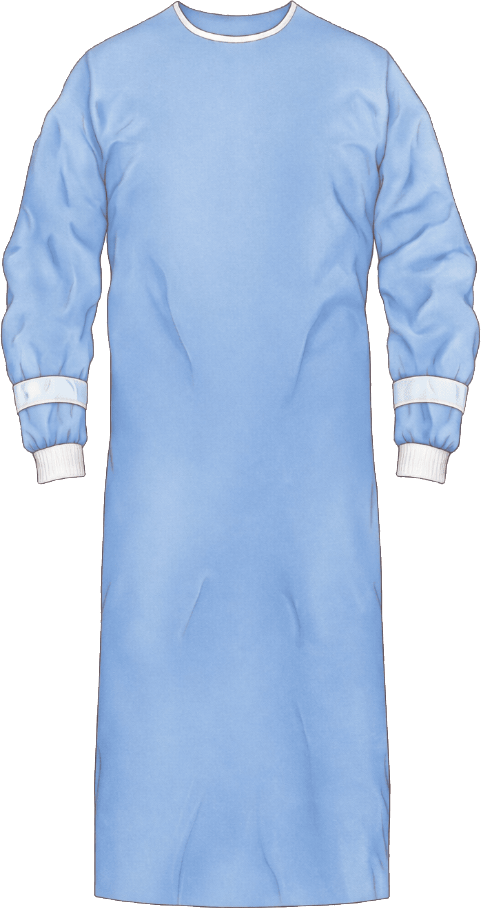 Tuff Cuff™ Disposable Surgical Gown, AAMI L3 Sterile